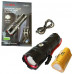 Фонарь ручной CB-B53-TG, 3х18650, power bank, индикация заряда, ЗУ Type-C, карманный фонарик аккумуляторный