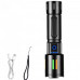 Фонарь ручной NIGHT VISION FLUORESCENCE CB-611-TG, индикация заряда, 1x26650/3xAAA, ЗУ Type-C, zoom, Box