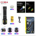 Фонарь ручной NIGHT VISION FLUORESCENCE CB-611-TG, индикация заряда, 1x26650/3xAAA, ЗУ Type-C, zoom, Box