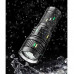 Фонарь ручной NIGHT VISION FLUORESCENCE CB-G401Y-30W, power bank, индикация заряда, 4x18650, ЗУ Type-C, zoom,