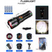 Фонарь ручной NIGHT VISION FLUORESCENCE G01-4PM50-TG, индикация заряда, 4x18650, ЗУ Type-C, zoom, Box