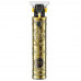 Машинка тример для стрижки волосся та бороди VGR V-097 Gold, Professional, 4 насадки
