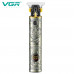 Машинка тример для стрижки волосся та бороди VGR V-097 Silver, Professional, 4 насадки