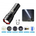 Фонарь ручной PLD-503-TG, power bank индикация заряда, 3x18650, ЗУ Type-C, zoom, Box фонарик аккумуляторный