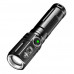 Фонарь ручной PLD-535-2 WHITE LASER LED PM10-TG, 1x18650, ЗУ Type-C, zoom, Box фонарик аккумуляторный