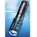 Фонарь ручной PLD-535-2 WHITE LASER LED PM10-TG, 1x18650, ЗУ Type-C, zoom, Box фонарик аккумуляторный