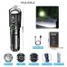 Фонарь ручной PLD-535-2 WHITE LASER LED PM10-TG, 1x18650, ЗУ Type-C, zoom, Box фонарик аккумуляторный