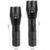 Фонарь ручной R5-2XPE(white+red), 1х18650/3xAAA, ЗУ 220V/12V zoom, Box фонарик аккумуляторный