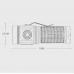 Фонарь ручной W5182-3XHP360 индикация заряда 1x18500, магнит, ЗУ Type-C, Box фонарик аккумуляторный