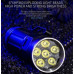 Фонарь ручной W5184-6XHP360 индикация заряда 1x18650, ЗУ Type-C, Box фонарик аккумуляторный