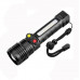 Фонарь ручной PLD-H005-3PM10-TG White+yellow+red 14SMD Li-Ion индикация заряда ЗУ Type-C zoom, Box