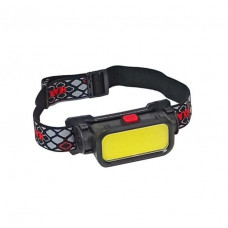 Налобный туристический светодиодный фонарик BL-008+COB (white+red), Li-Ion аккумулятор ЗУ Type-C, Box