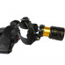 Налобный туристический светодиодный фонарик BL-8076-2-GT100, 2x18650, zoom, ЗУ Type-C, Box