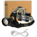 Налобный туристический светодиодный фонарик BL-A12-3-P90, 3x18650, zoom, ЗУ Type-C, Box