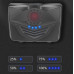 Налобный туристический светодиодный фонарик BL-A14-3-P160, power bank, 3x18650, zoom, ЗУ Type-C, Box