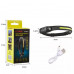 Налобный светодиодный фонарик BL-W689/5808А-LM+COB(white+red), Motion Sensor, Li-Ion аккум., ЗУ Type-C, Box