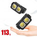 Налобный светодиодный фонарик K372-2COB(white+red), Motion Sensor, Li-Ion, индикация заряда, ЗУ Type-C, Box