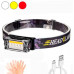Налобный фонарик YY-19С-5SMD+COB(white+yellow+red), Motion Sensor, Li-Ion аккумулятор, ЗУ Type-C, магнит, Box