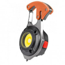 Фонарь ручной W5143-COB(white+yellow+red), multitool, Li-Ion аккумулятор, магнит, карабин, отвертка, ЗУ Type-C