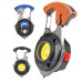 Фонарь ручной W5143-COB(white+yellow+red), multitool, Li-Ion аккумулятор, магнит, карабин, отвертка, ЗУ Type-C