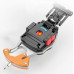 Фонарь ручной W5147/LL-202-COB(white+yellow+red), multitool, Li-Ion, магнит, карабин, отвертка, зажигалка