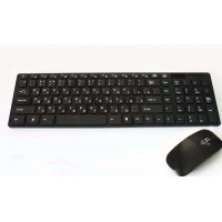 Беспроводная русская клавиатура и мышка