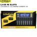 Зарядное устройство для аккумуляторов LiitoKala Lii-S8, 8х-AA, AAA, 18650, 26650, 21700 Li-ion, LiFePo4, Ni-Mh