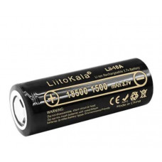 Аккумулятор 18500 на 1500mAh, LiitoKala Lii-18A, 1шт Батарейка аккумуляторная Пальчиковый аккумулятор