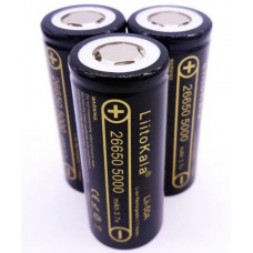 Аккумулятор Li-ion 26650 LiitoKala Lii-50A 5000 mAh 3.7V