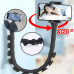 Гибкий держатель для телефона на присосках, Cute Worm Lazy Holder Черный