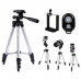 Трипод тренога штатив для телефона и камеры с пультом TriPod DK 3888
