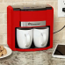 Капельная кофеварка Domotec MS 0705 с двумя фарфоровыми чашками в комплекте