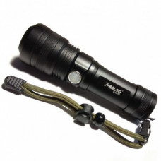 Ручной аккумуляторный светодиодный фонарь Police X-Balog BL-1827-P90 с USB зарядкой