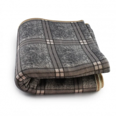 Электропростынь Electric Blanket 150х180см (клетчатая, Серая)