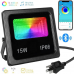 Прожектор SMART LED 15W IP66 RGB bluetooth с приложением Прожектор SMART LED 15W IP66 RGB bluetooth с приложением