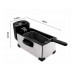 Воздушная фритюрница RAF R 5299 3.5л 2000W мультипечь Аэрофритюрница электрическая
