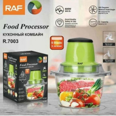 Кухонный блендер RAF R.7003 2L 600 Вт, Измельчитель продуктов, Блендер-чоппер