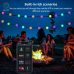 Смарт гирлянда Матовый шарик Bluetooth (USB) длинна 10м с пультом и APP приложением
