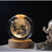 Декоративный 3D ночник хрустальный шар Планета Земля