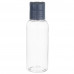 Набор дорожных бутылочек с распылителем и крышками 9 in 1 Travel Bottle Set Серый