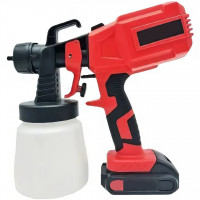 Электрический краскопульт на 800 мл Cordless Paint Spray Gun 400w
