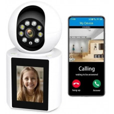 Поворотная IP WiFi камера V1-20C видеоняня с экраном 2,8"