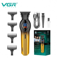 Аккумуляторная машинка для стрижки с USB VGR V-921