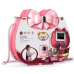 Детский косметический набор сумка для макияжа с зеркалом Kids Pretend Toy Bag
