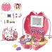 Детский косметический набор сумка для макияжа с зеркалом Kids Pretend Toy Bag