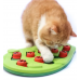 Интерактивная игрушка - головоломка для котов Replace Your Bowl божья коровка. Пазл кормушка с кормом