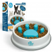 Кормушка Paw Perfect миска для медленной подачи еды для собак и кошек круглая 0.47 л