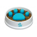 Кормушка Paw Perfect миска для медленной подачи еды для собак и кошек круглая 0.47 л