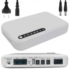 Источник бесперебойного питания для роутера POE-631IP UPS на 8800 mAh на 5V 9V 12V Power Bank для роутера