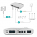 Источник бесперебойного питания для роутера POE-631IP UPS на 8800 mAh на 5V 9V 12V Power Bank для роутера